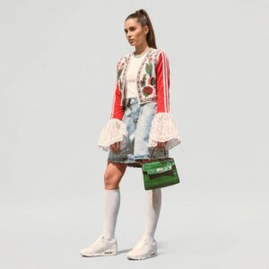 Gilet brodé Adidas reworked Aliona Sama